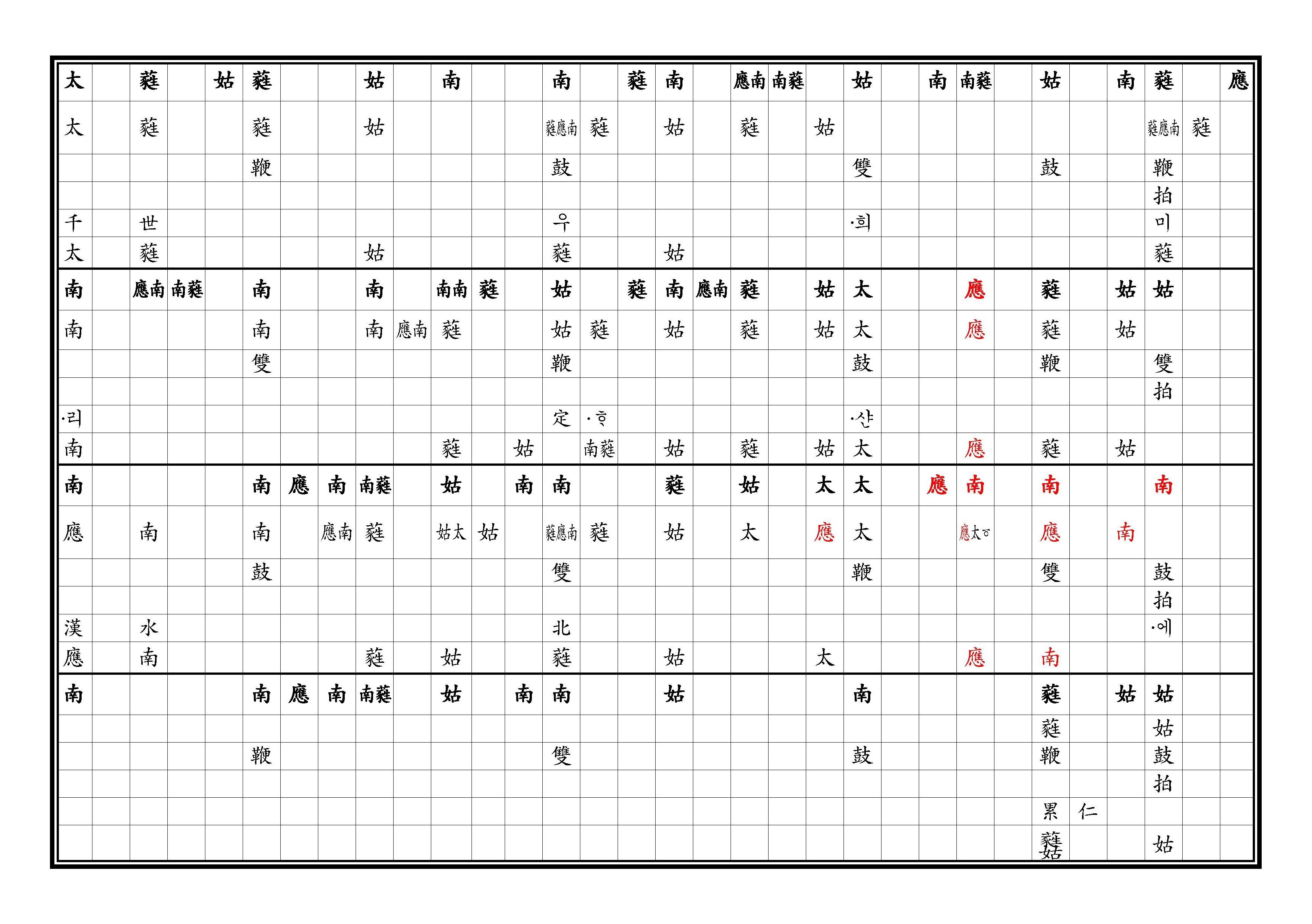 致和平 譜上 一