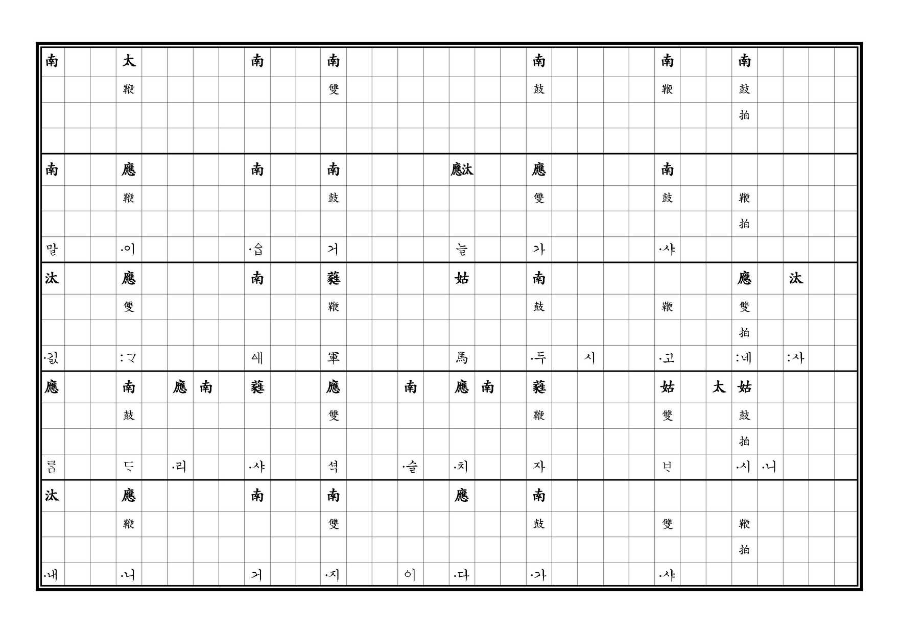 致和平 譜下 中 [四]